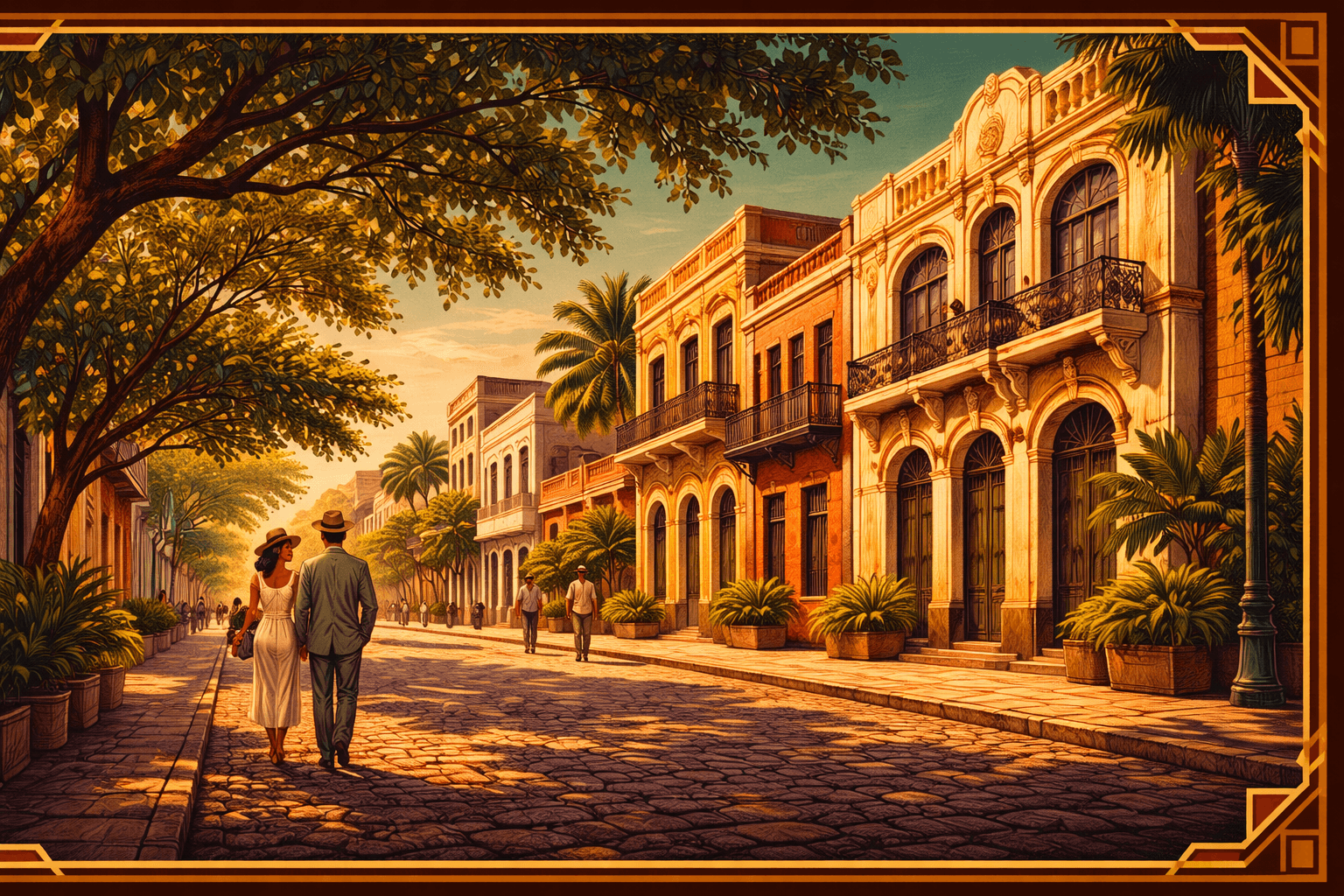 El centro histórico de Santiago a pie: ruta autoguiada
