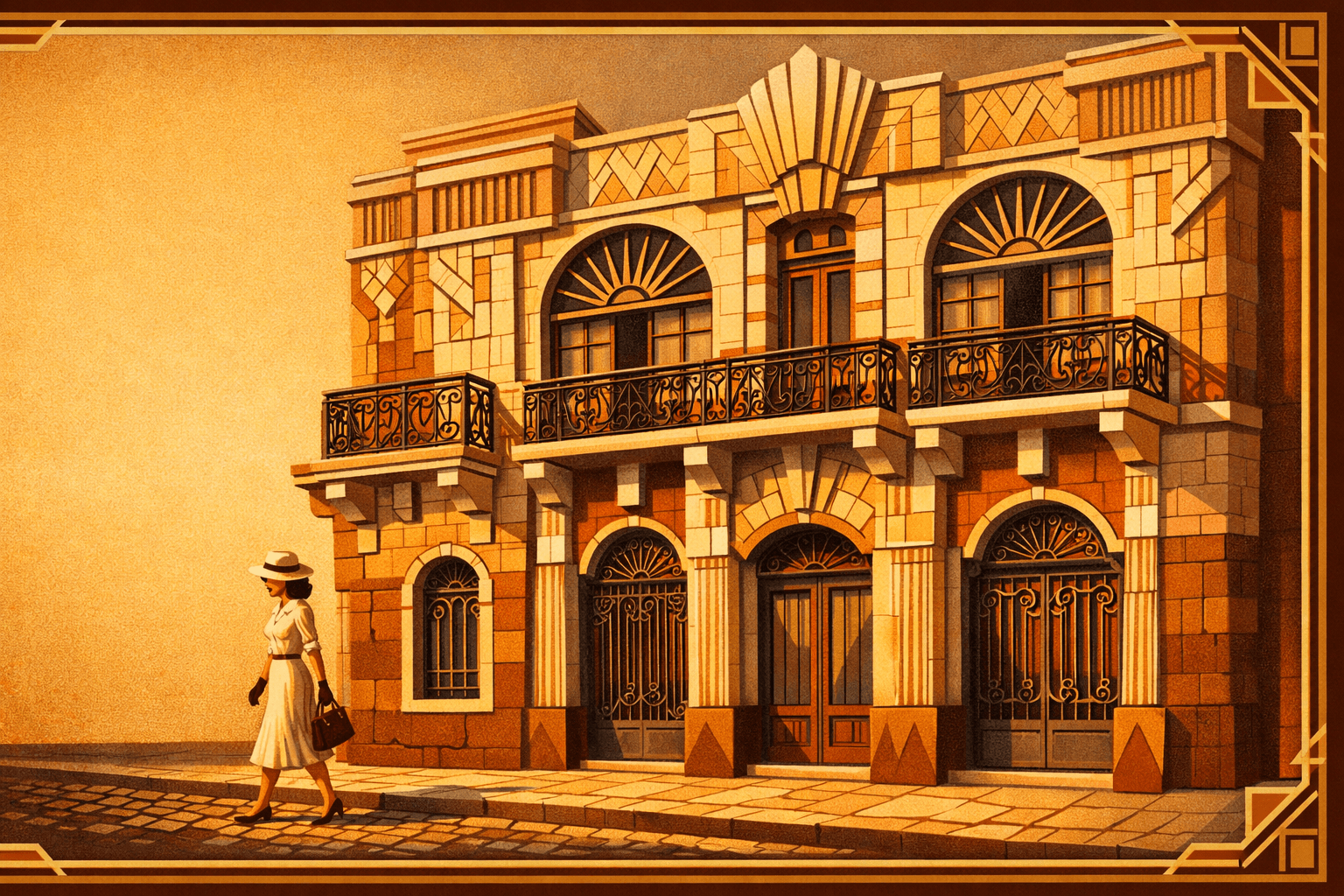 El Santiago Art Déco: arquitectura escondida del centro histórico (1948 y más)